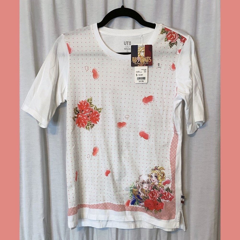3/$20  Rose of Versailles Anime T-Shirt - Otaku - Japan Geek T-Shirt - Retro NWT
